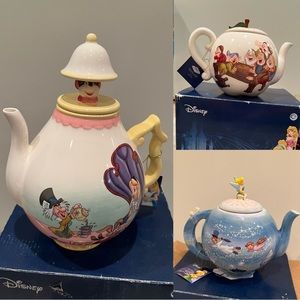 Westland x Disney Teapot Bundle of 3 brand new